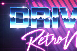 80s retrowave text effect download text style
