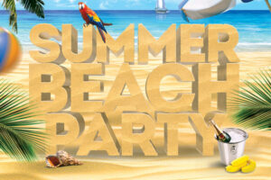 Beach Flyer PSD Template Download