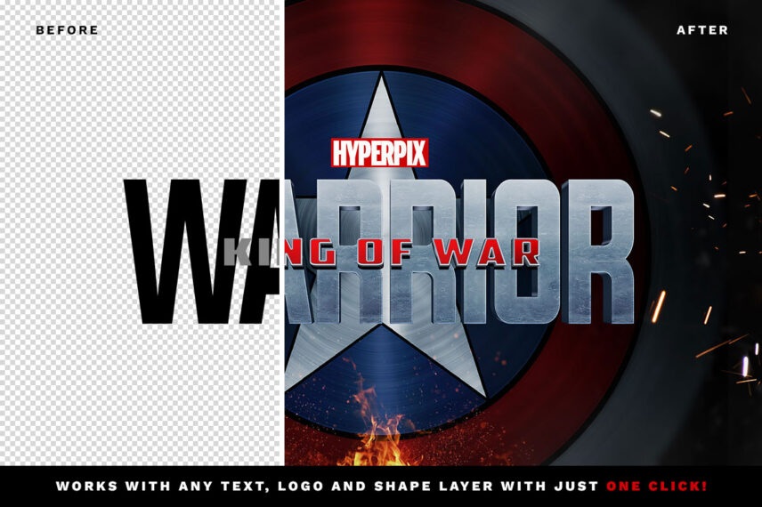 Captain America: Civil War Text Effect Download Text Style