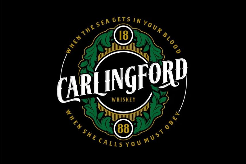 Carlingford Money Font