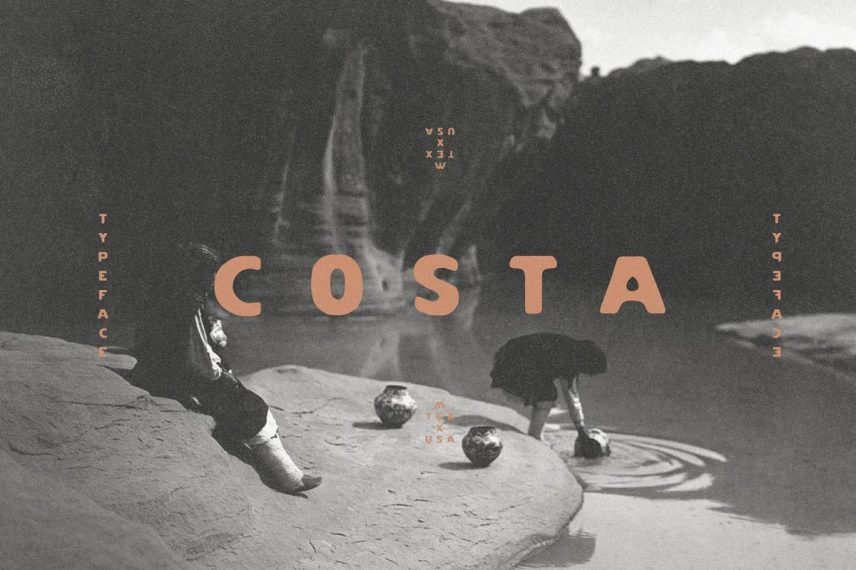Costa Mexican Typeface 