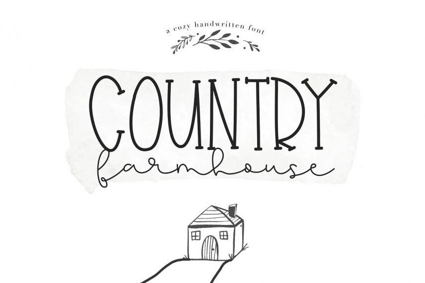 Country Farmhouse Script Duo