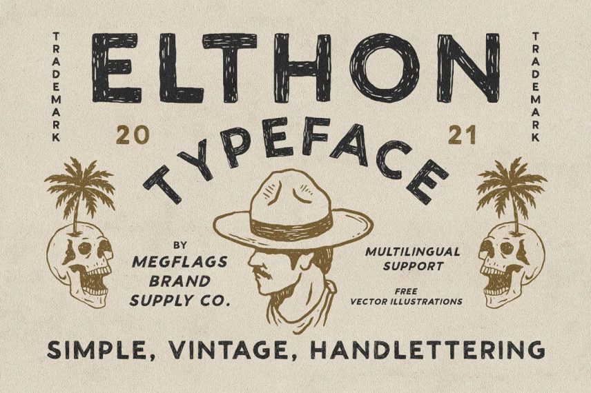 Elthon Mexican Typeface