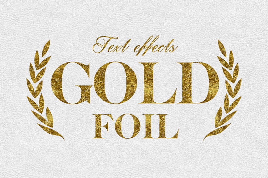 Gold Text Effect Vol.15