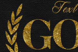 Gold Text Effect Vol.15