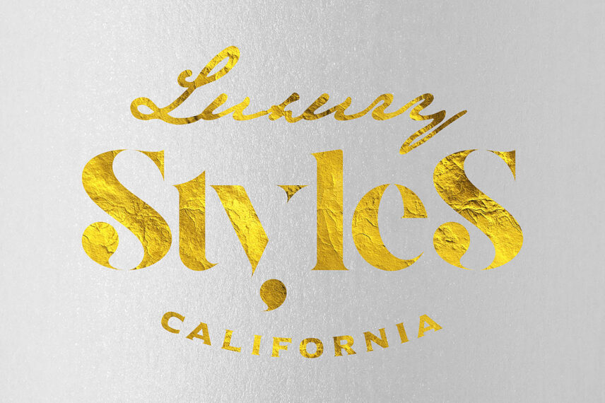Gold Text Effect Vol.18