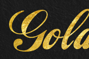 Gold Text Effect Vol.20