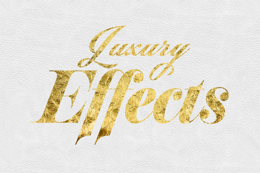 Gold Text Effect Vol.29