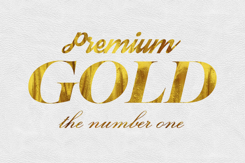 Gold Text Effect Vol.30