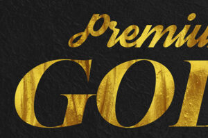 Gold Text Effect Vol.30