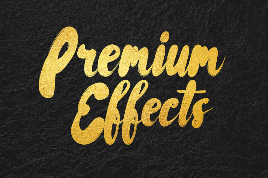 Gold Text Effect Vol.7