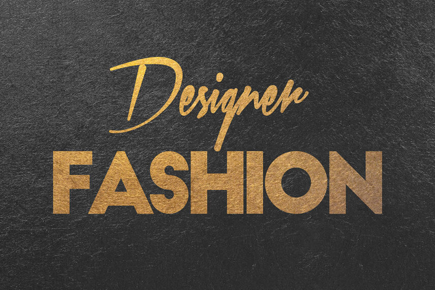 Gold Text Effect Vol.8