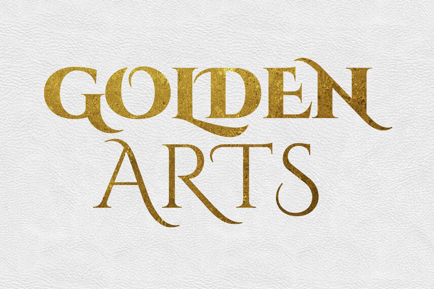 Gold Text Effect Vol.9