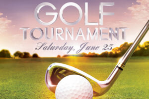 Golf Tournament Flyer PSD Template Download