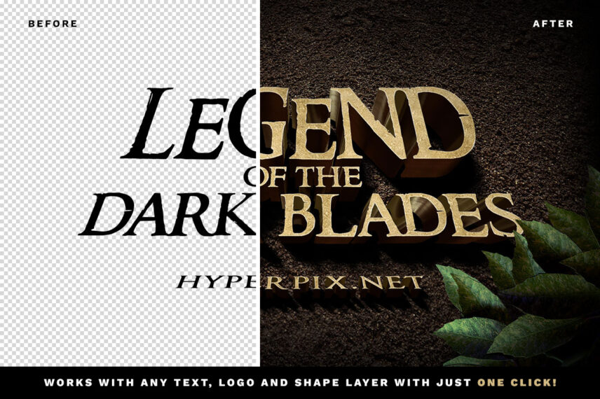 Jack the Giant Slayer Cinematic Text Effect Download Text Style