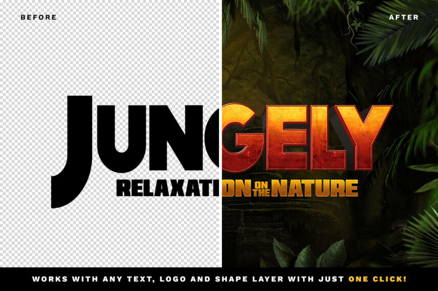 Jumanji: Welcome to the Jungle Text Effect Download Text Style