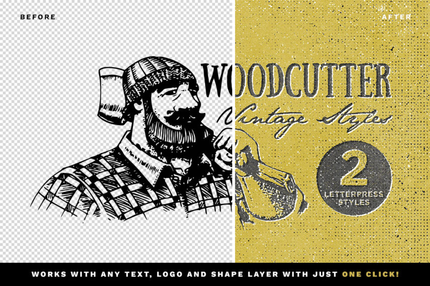 Letterpress Text Effect Vol.12