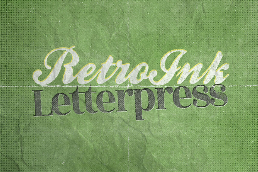 Letterpress Text Effect Vol.14