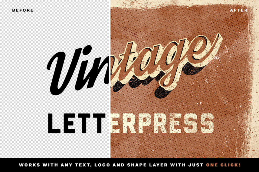 Letterpress Text Effect Vol.16
