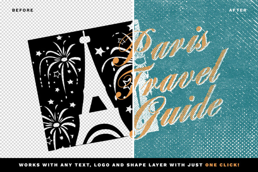 Letterpress Text Effect Vol.4