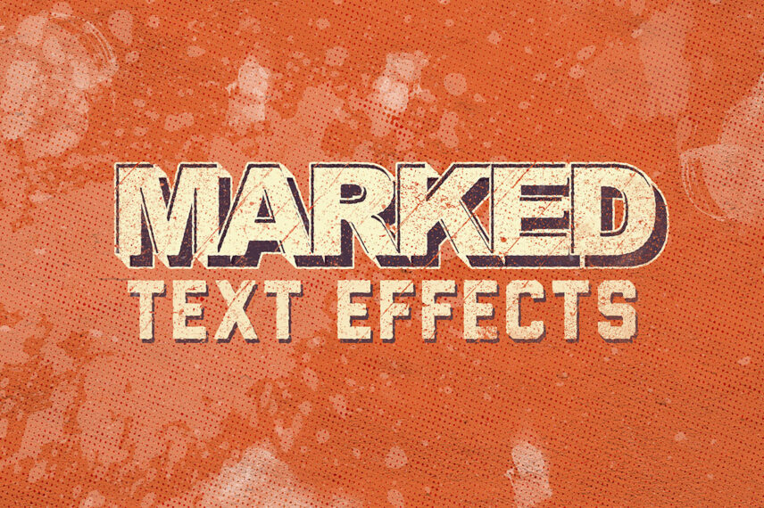Letterpress Text Effect Vol.9
