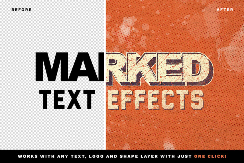 Letterpress Text Effect Vol.9 | Hyperpix