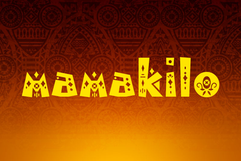 MamaKilo Tribal Font