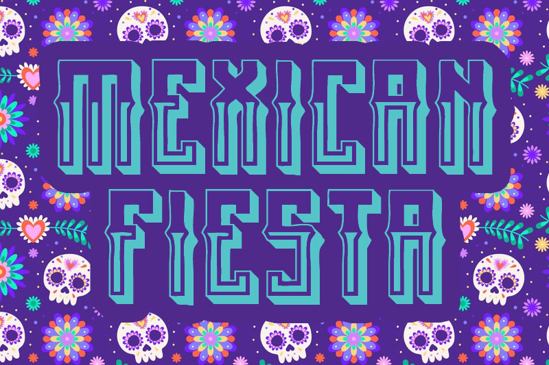 mexican fiesta mexican font
