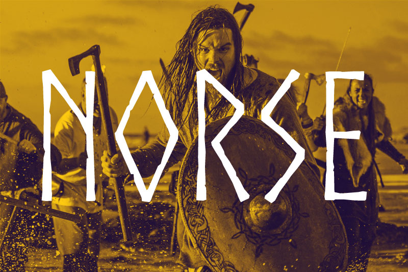 norse viking font