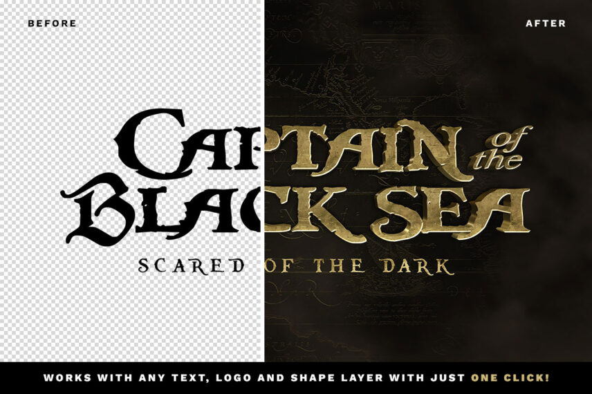 Pirates of the Caribbean Text Effect Download Text Style