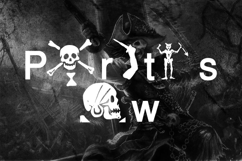 pirates pw pirate font