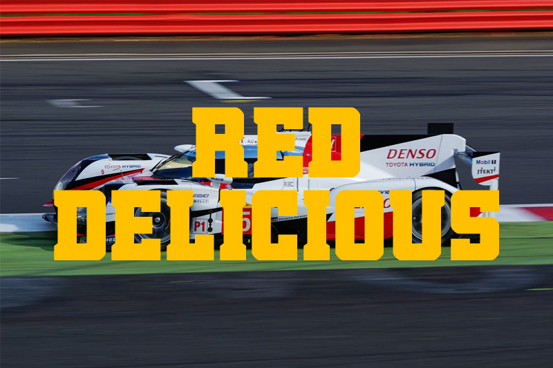 red delicious racing font