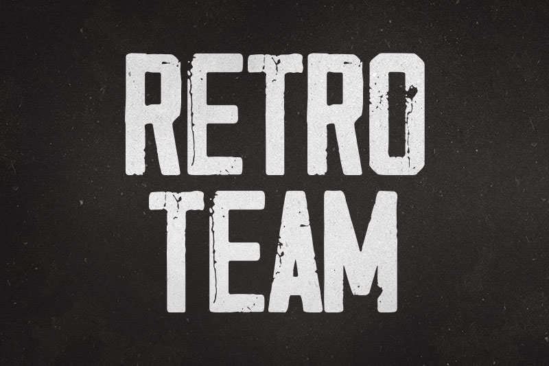 Retro Team Font