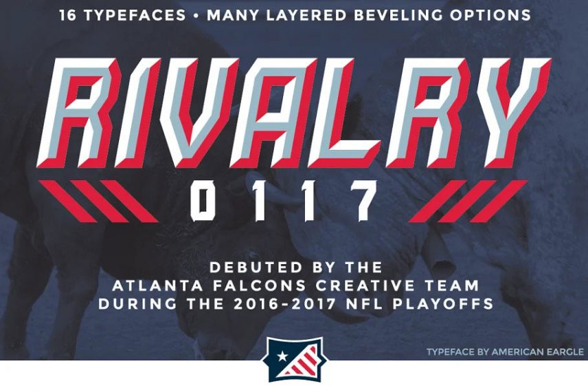 Rivalry 0117 Baseball Font