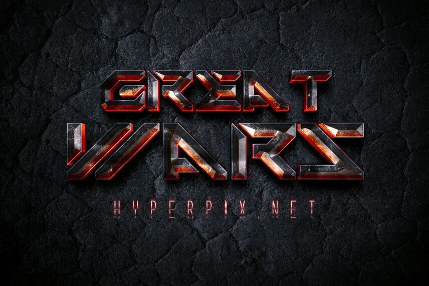 Sci-Fi Game Text Effect Download Text Style