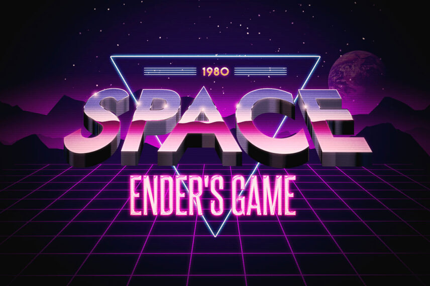 Synthwave Retro Text Effect Download Text Style