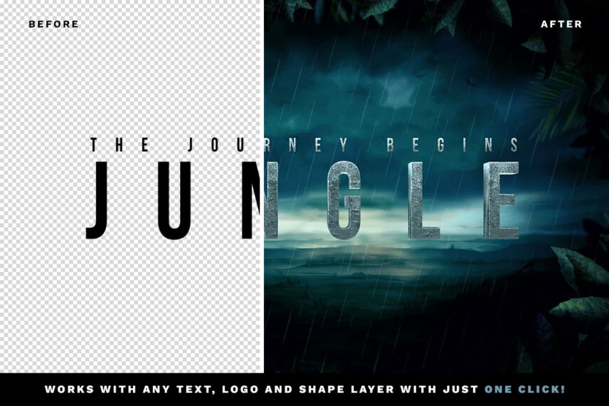 The Legend of Tarzan Text Effect Download Text Style