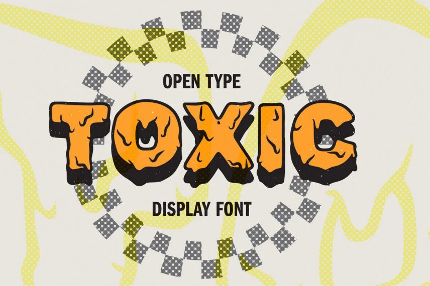 Toxic Slime Font
