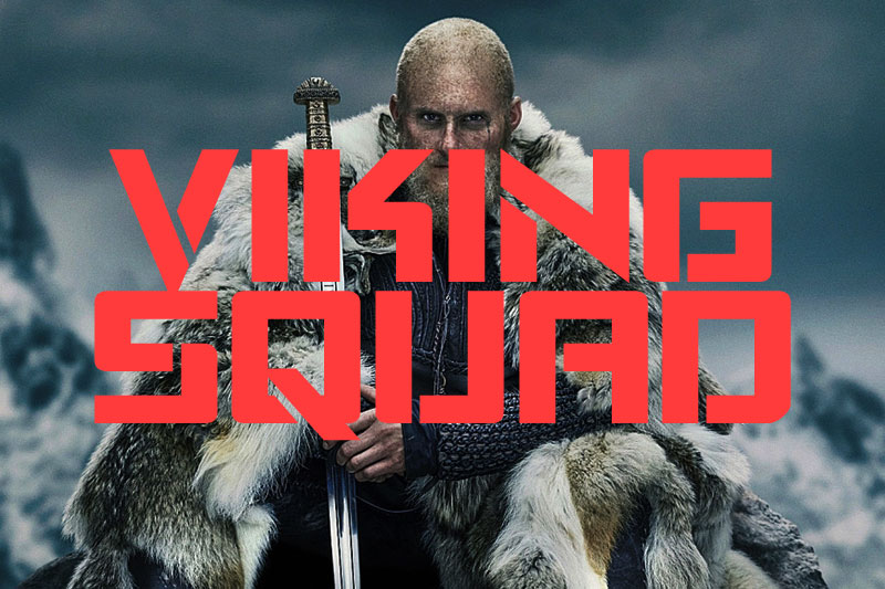 viking squad viking font
