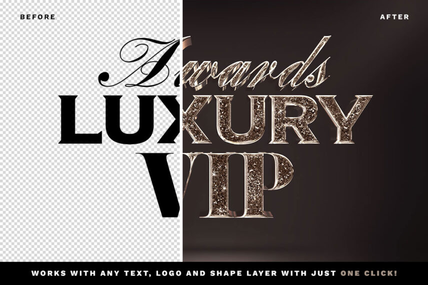 VIP Deluxe Text Effect Download Text Style