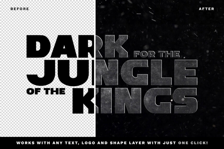 War for the Planet of the Apes Text Effect Download Text Style