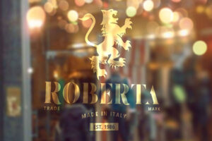 Window Signage PSD Logo Mockup Download