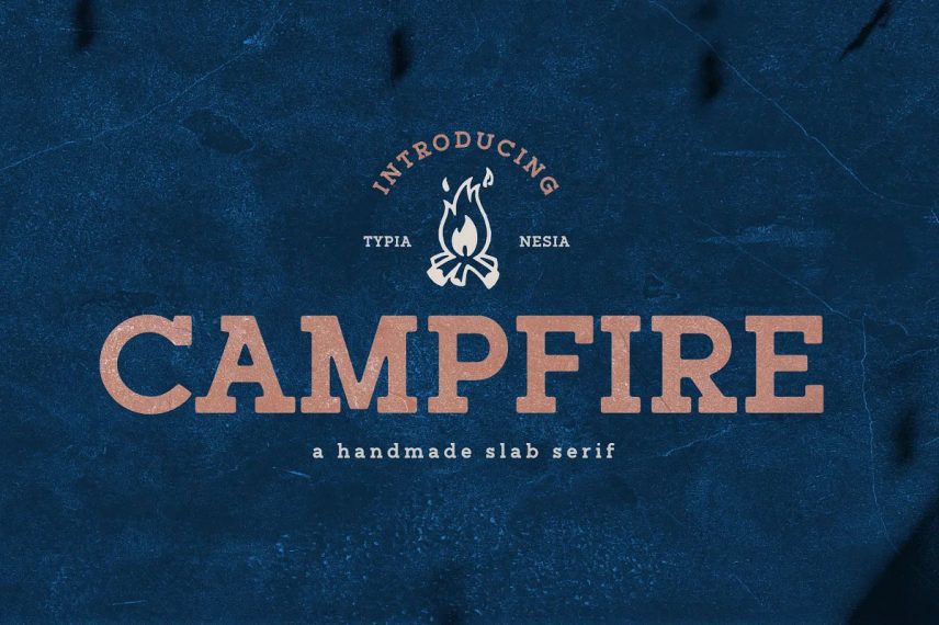 Campfire Slab Serif Font