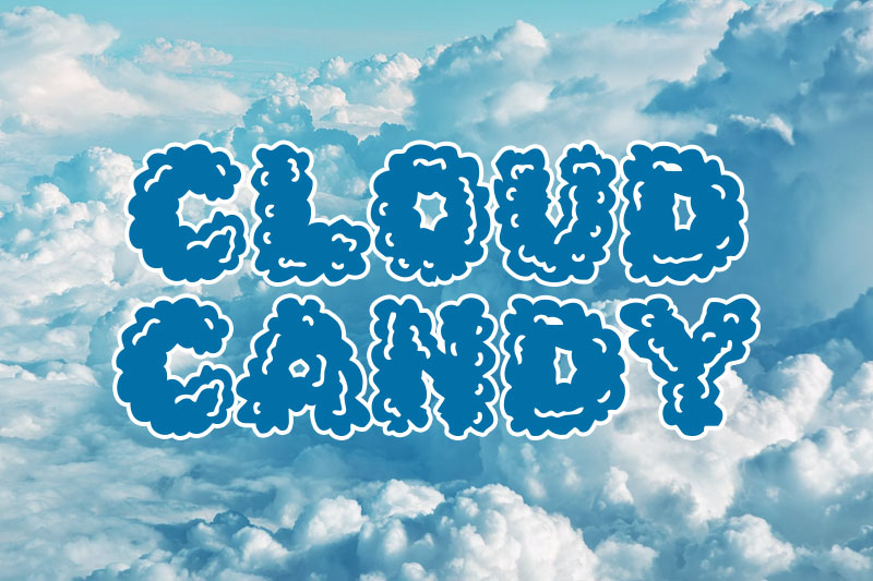 Cloud Candy Font