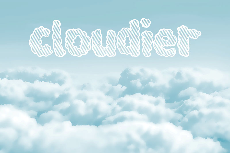 Cloudier Font