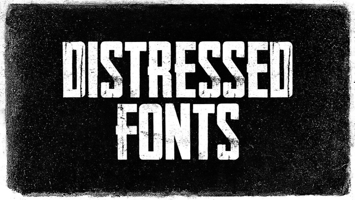 75 Best Distressed Fonts Free Premium 2021 Hyperpix