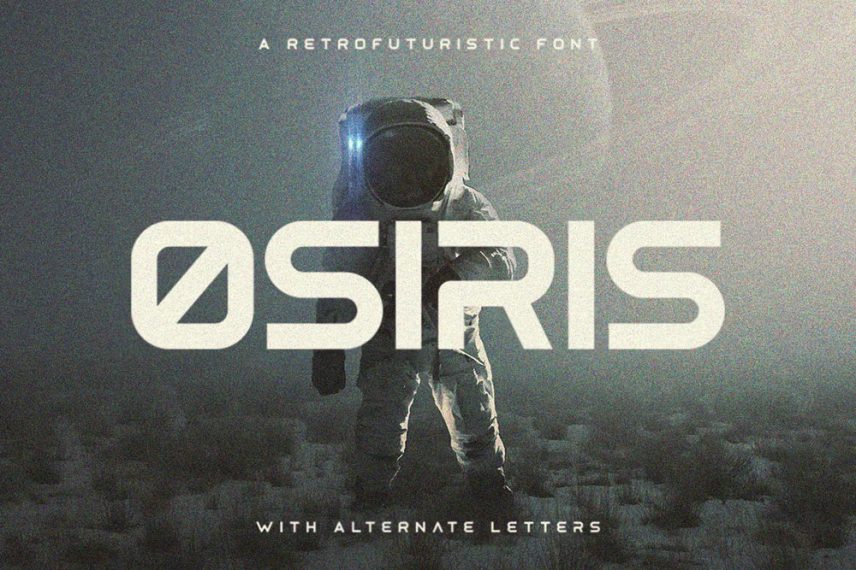 Osiris Futuristic Font