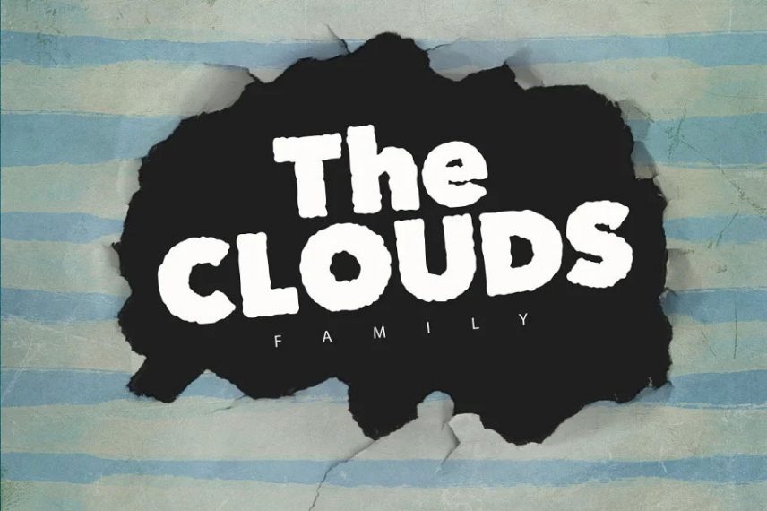 The Clouds Font Family