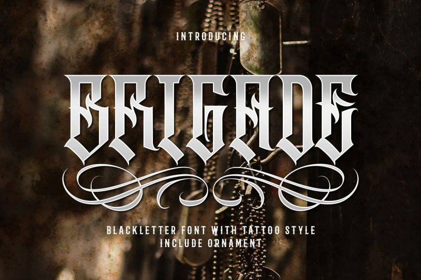 Brigade Gangster Font