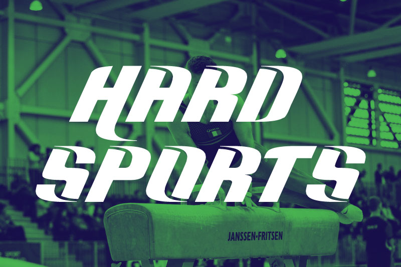 hard sports sports font